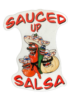 Salsa Vinyl Sticker